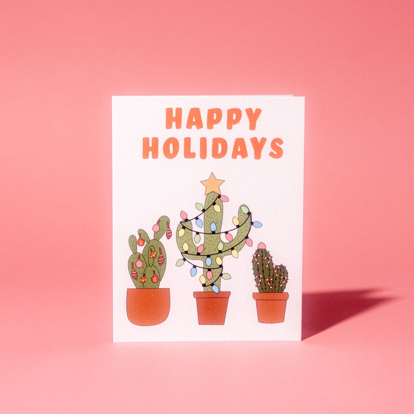 Holiday Cactus Boxed Notes