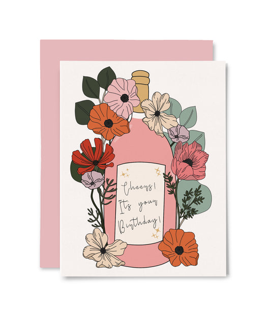 Cheers Birthday Wine