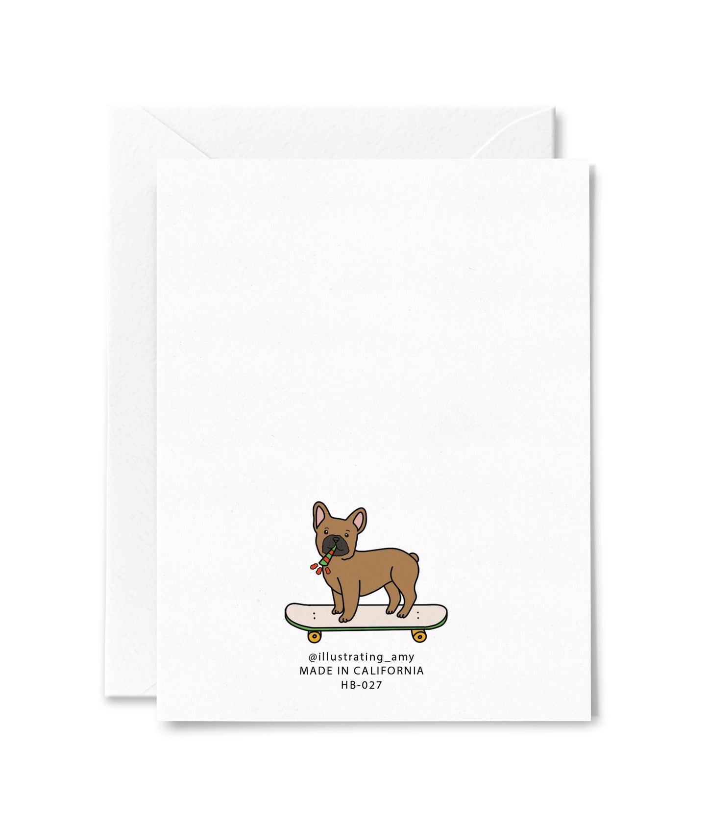 Skateboarding Dogs Birthday Card