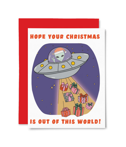 Alien Santa Boxed Notes