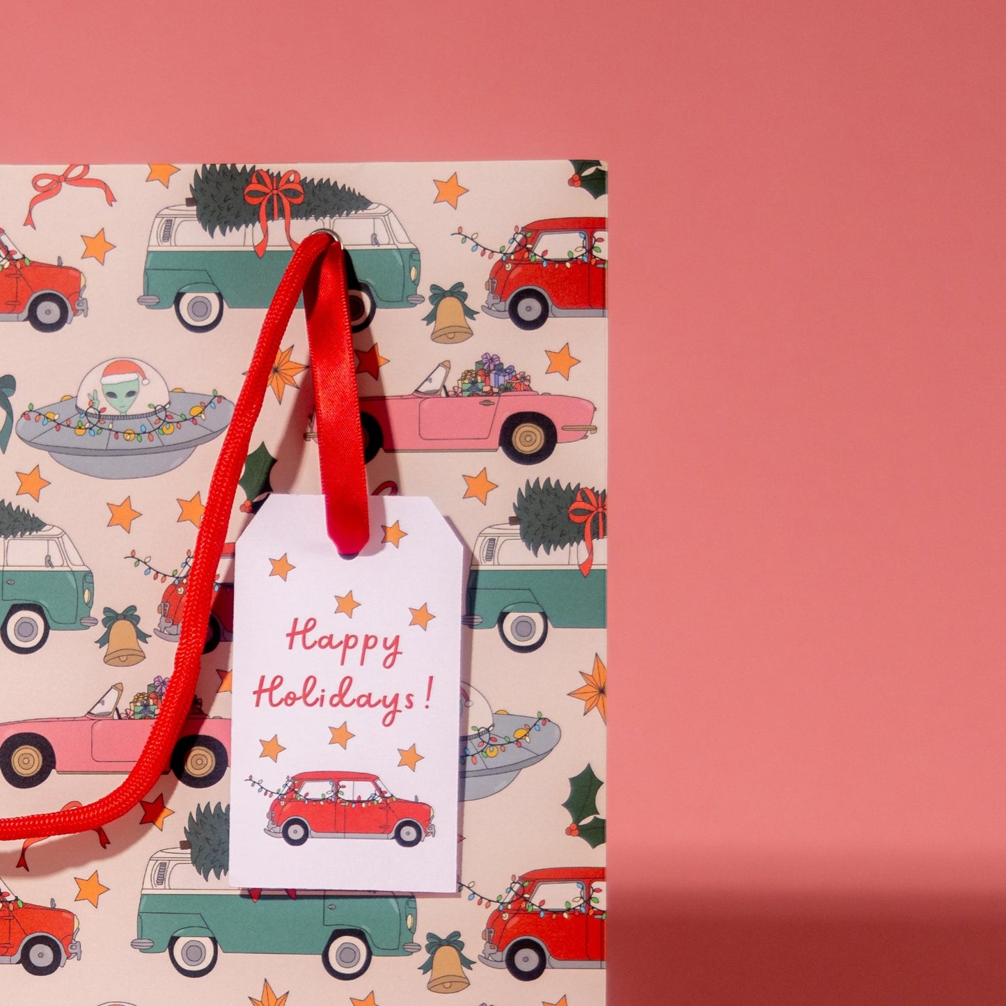 Holiday Car Gift Tags - Pack of 10