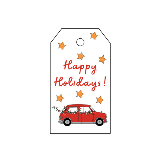 Holiday Car Gift Tags - Pack of 10