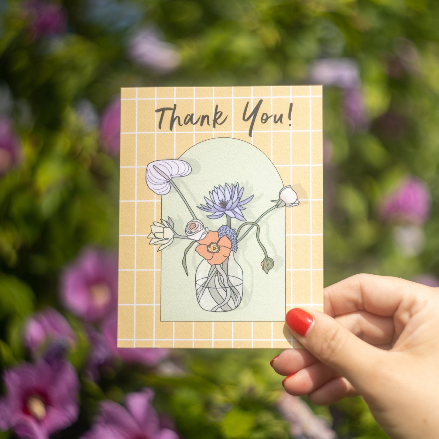 Thank You Flower Arch