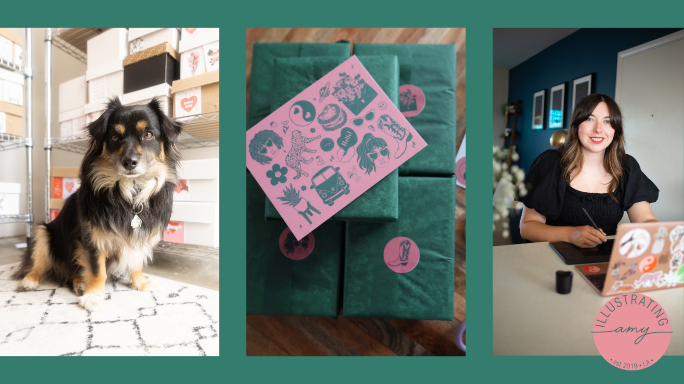 The Story of Illustrating Amy