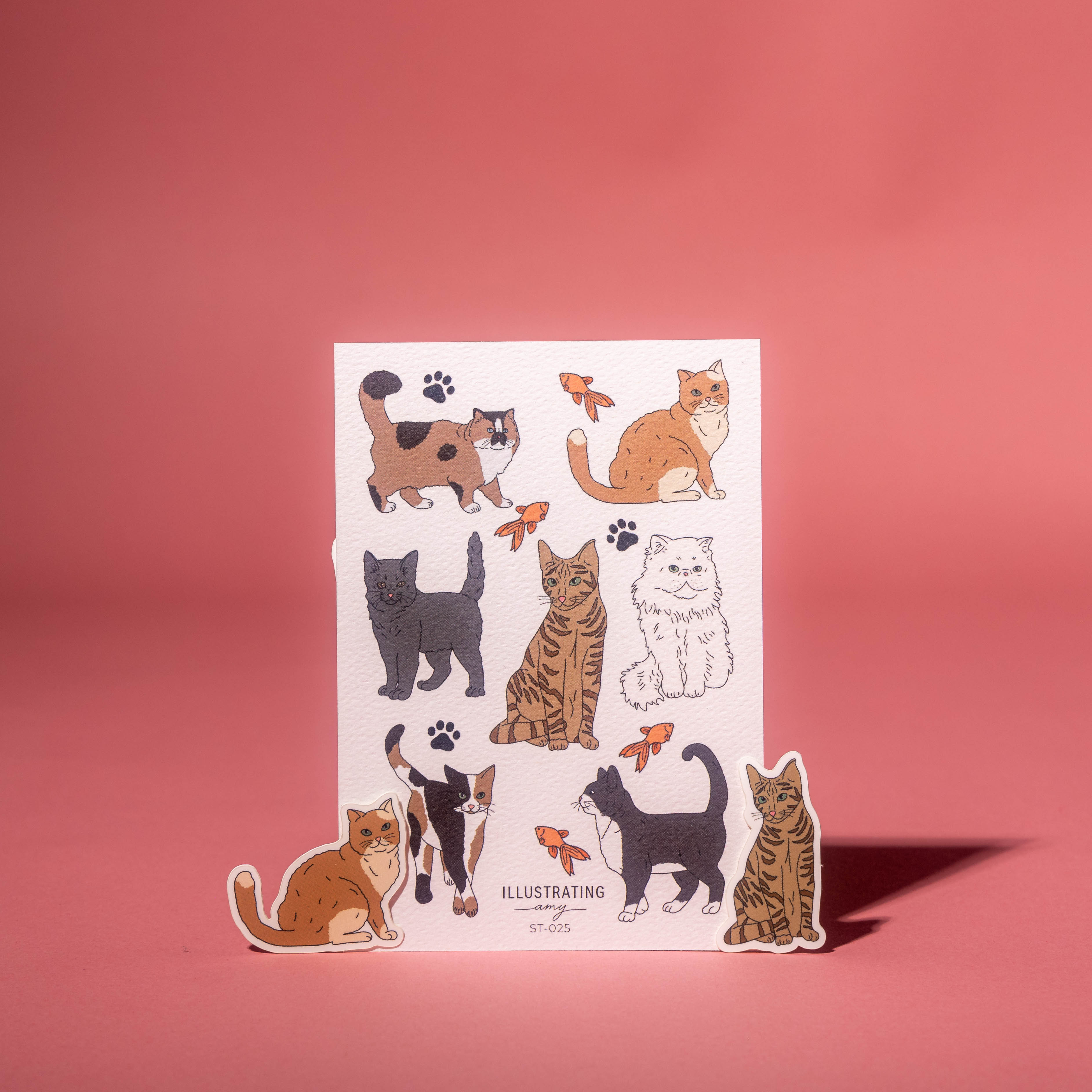 Cat Sticker Collection
