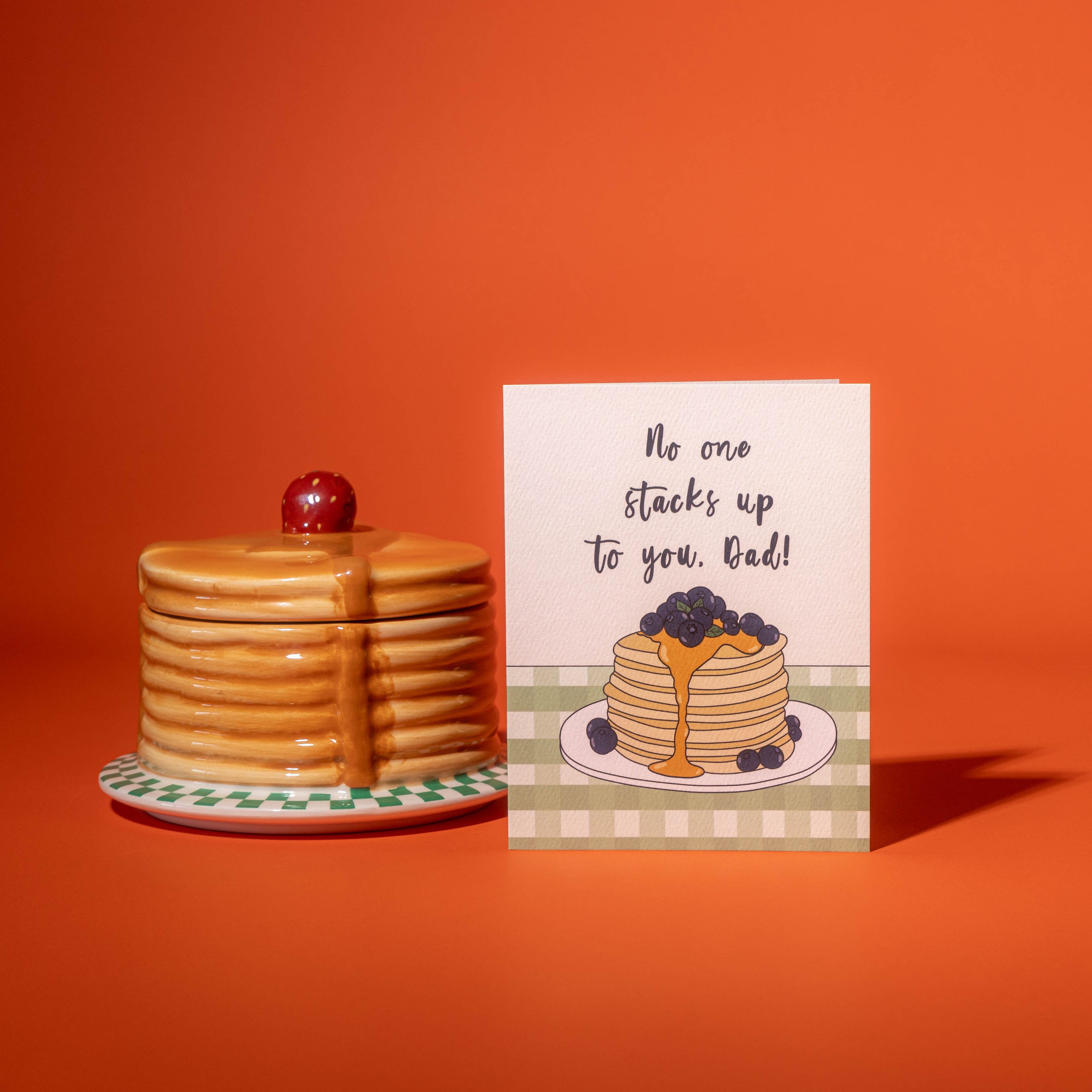 Dad Pancakes Greeting Card
