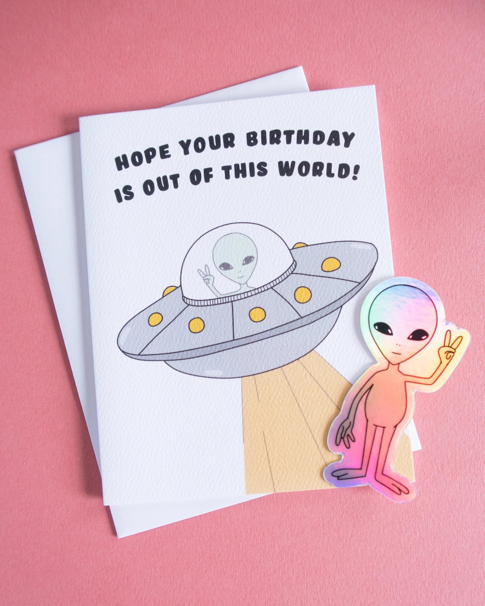 Alien Sticker