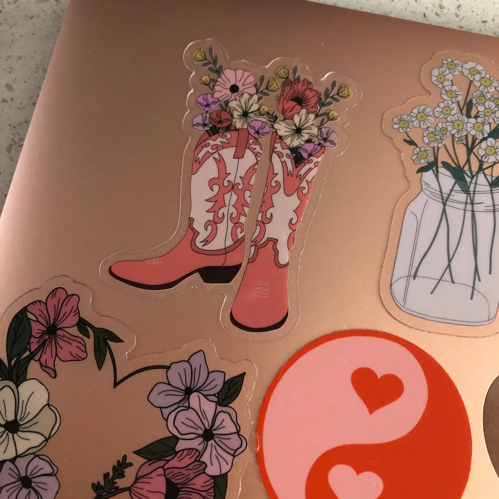 Cowboy Boot Sticker