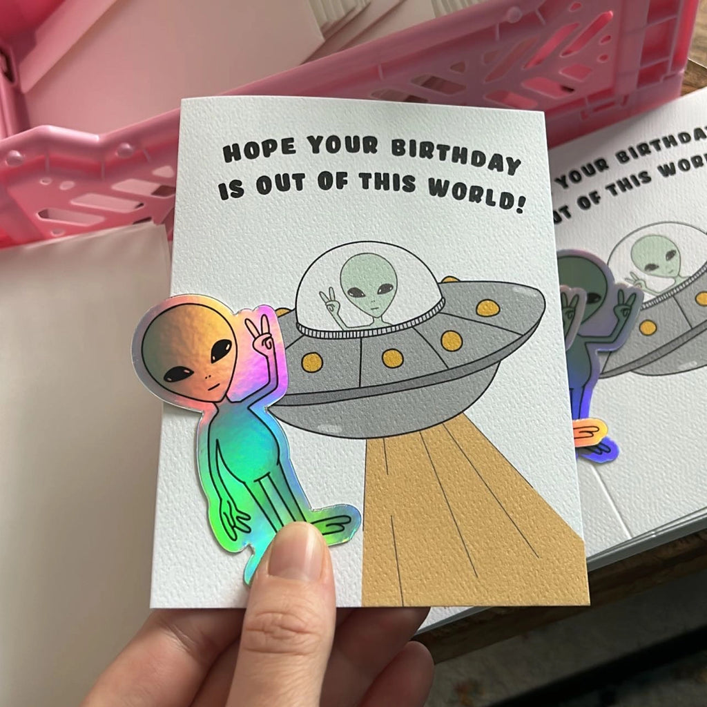 Alien Sticker