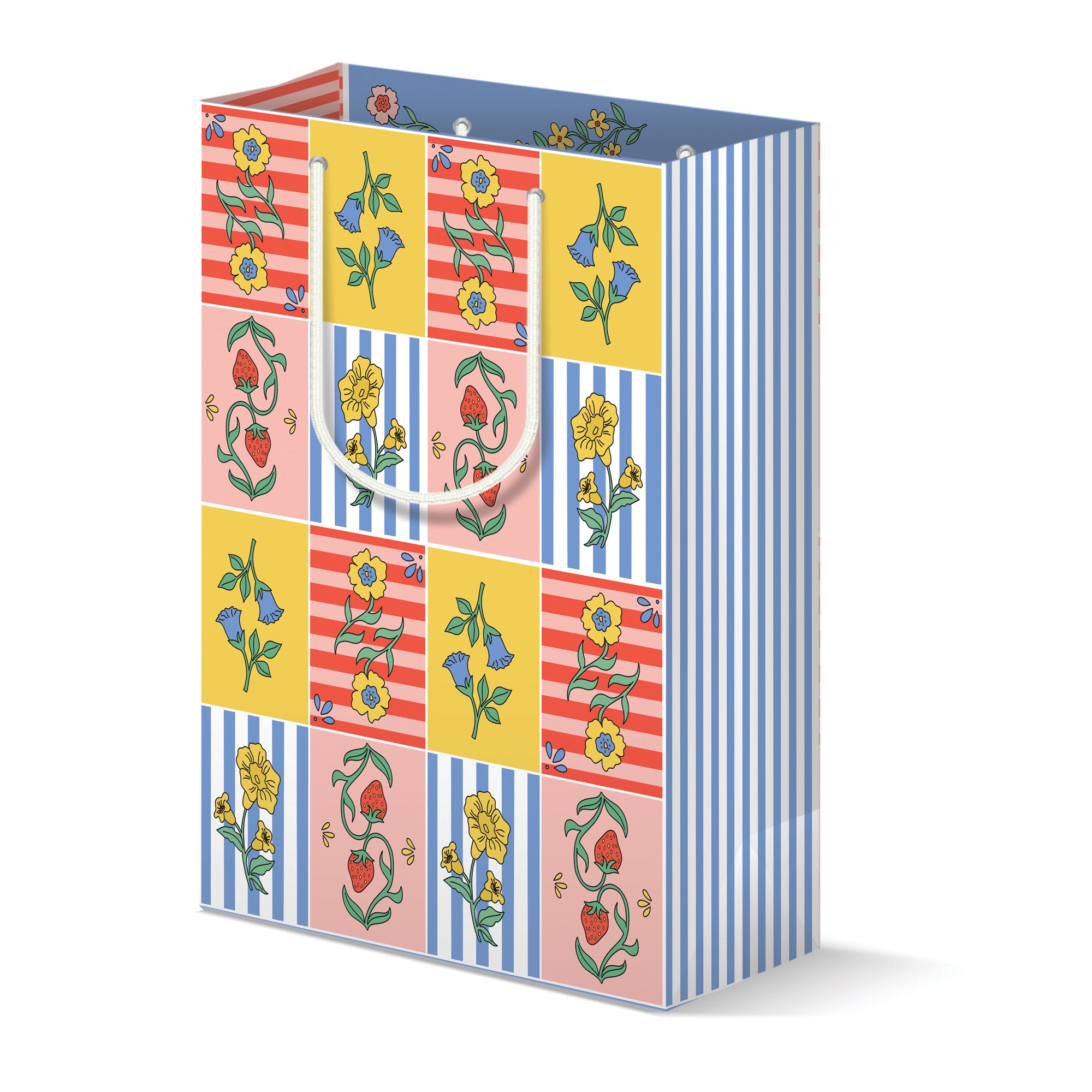 Patchwork Floral Gift Bag