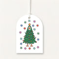 Christmas Goose Gift Tags – Arch Shape, Pack of 10