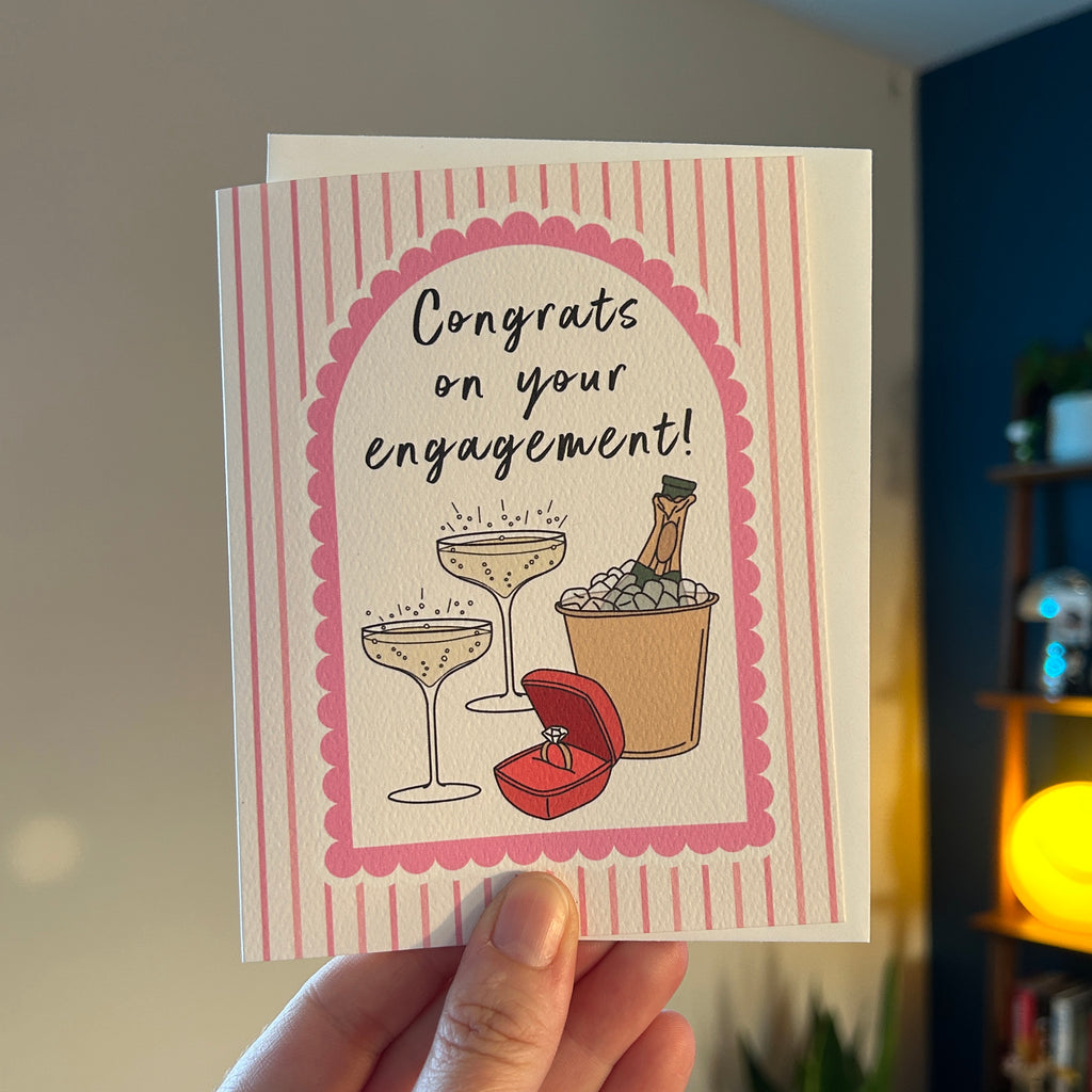 Congrats On Your Engagement Card