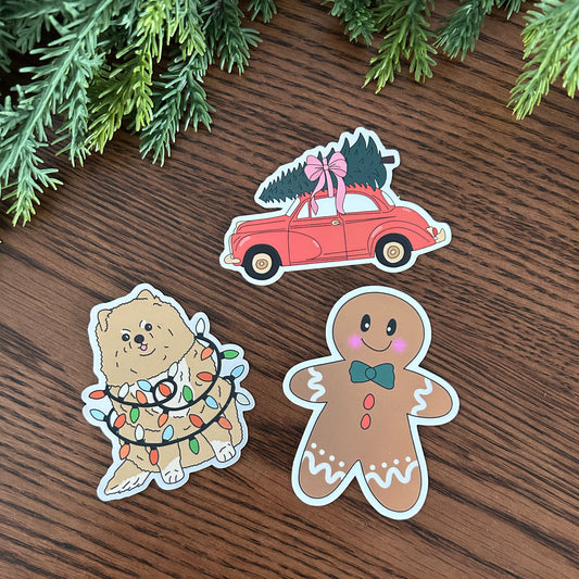Holiday Trio Sticker Set