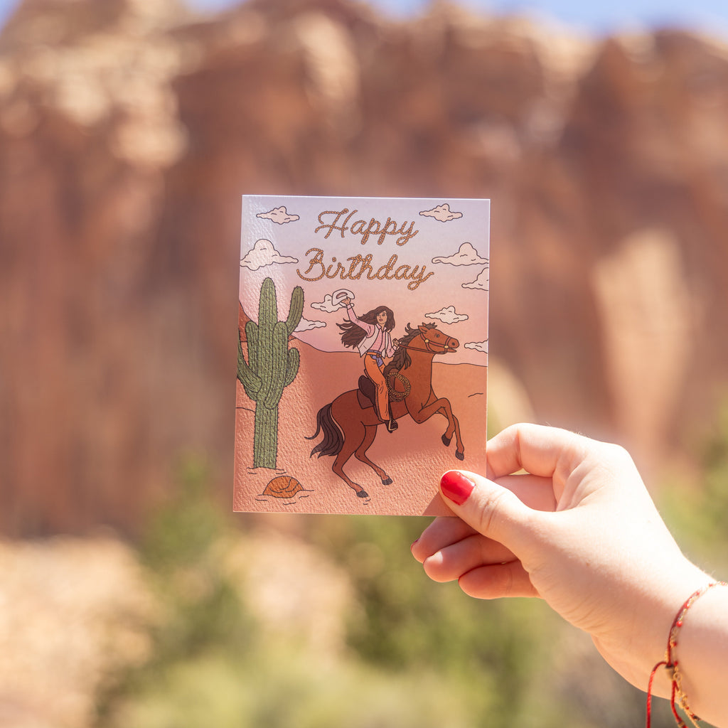 Rodeo Birthday Greeting Card