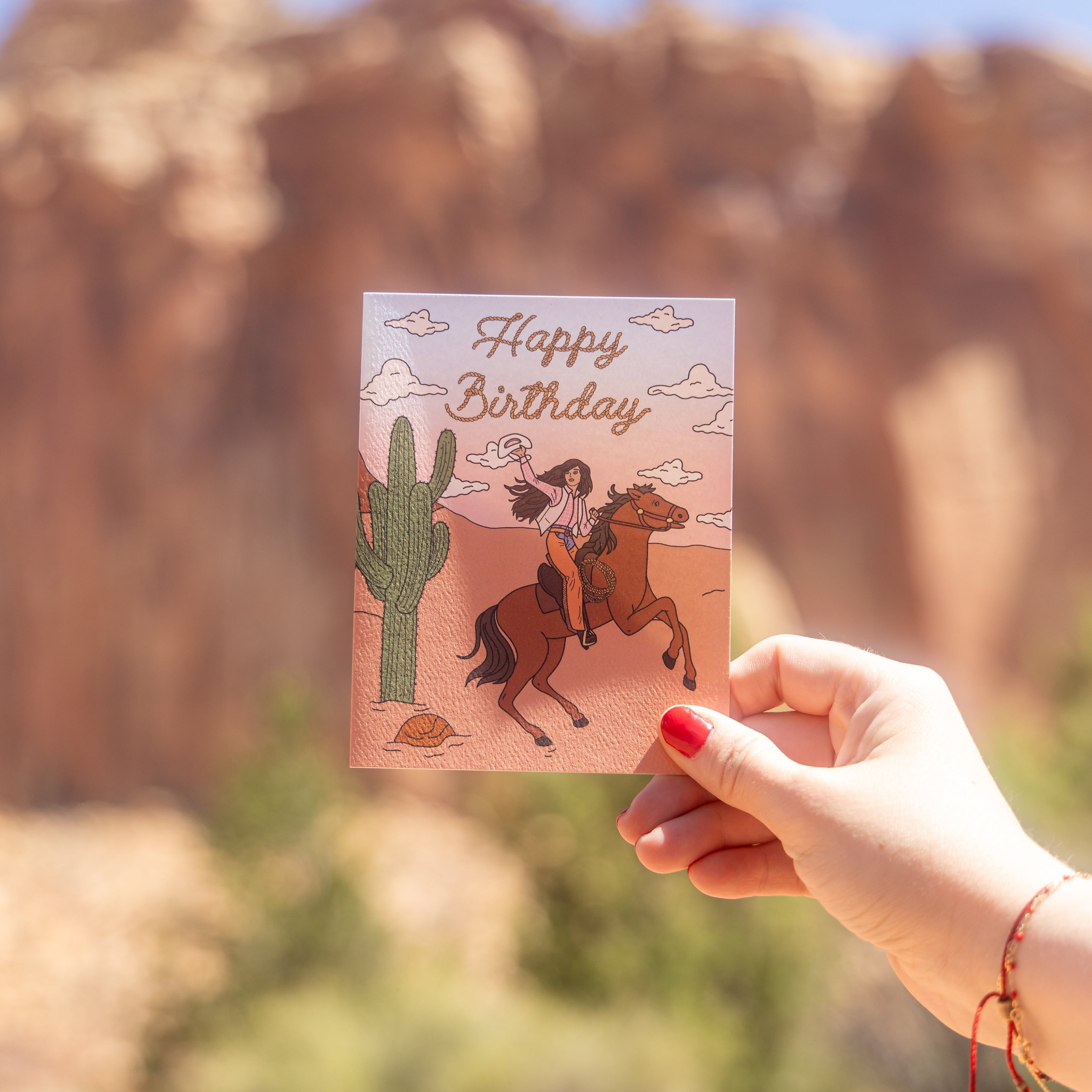 Rodeo Birthday Greeting Card