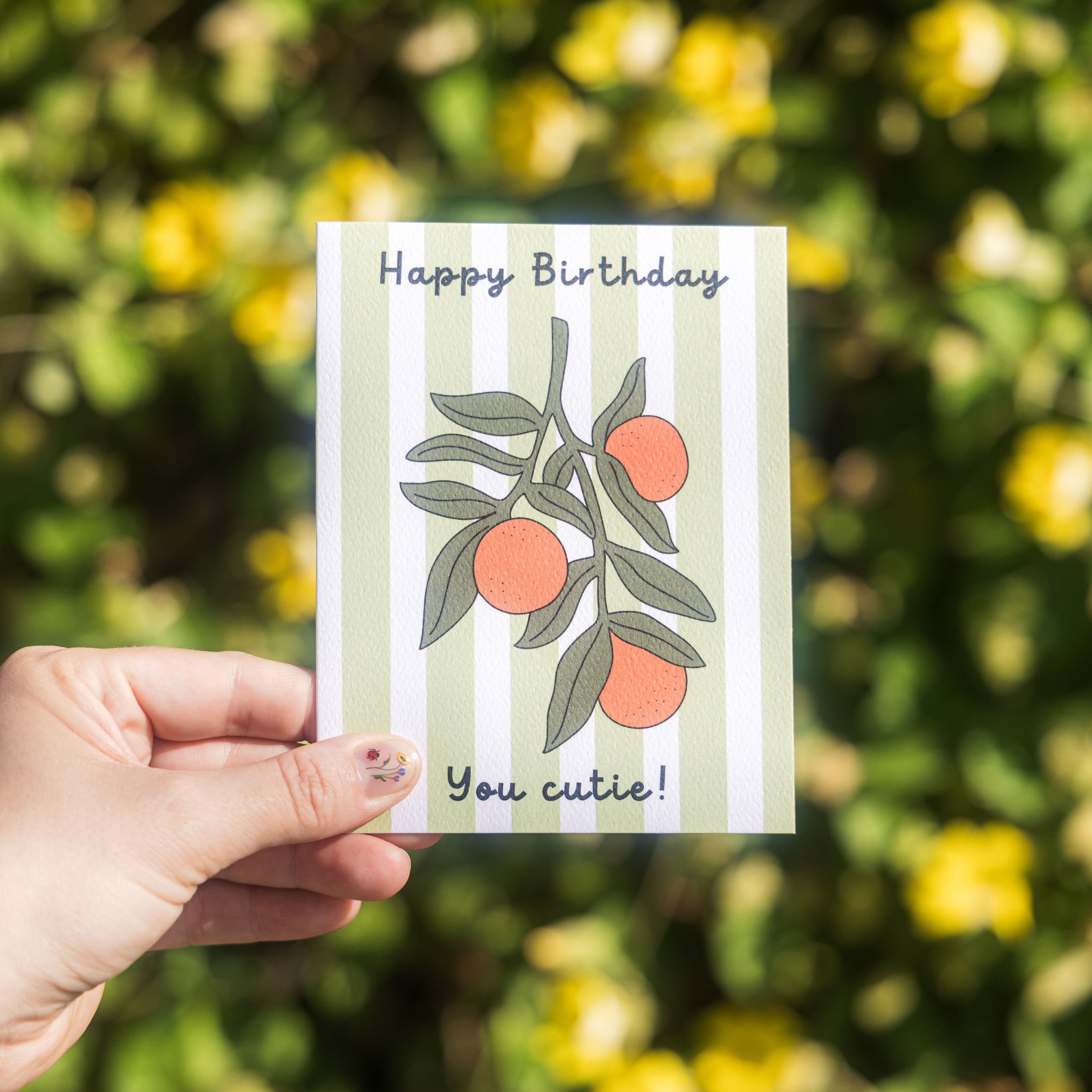 Birthday Cutie Greeting Card