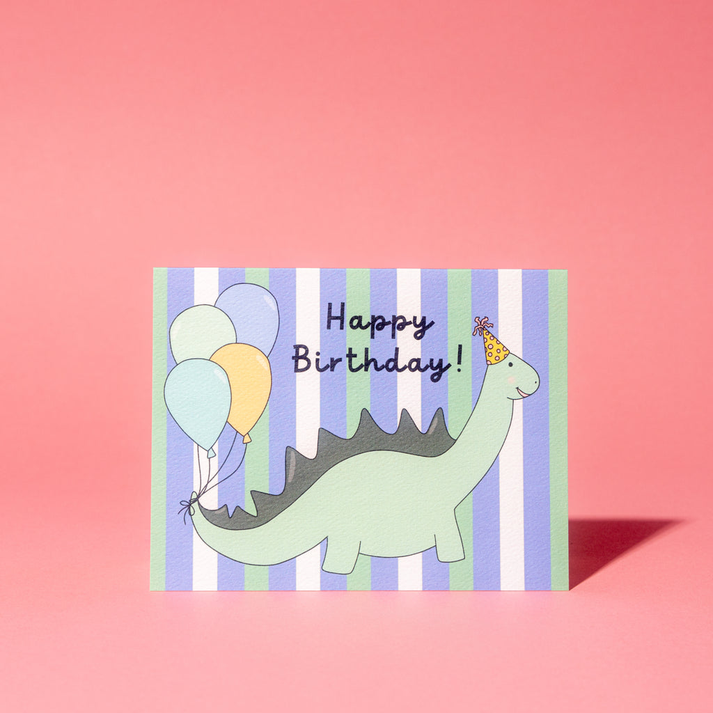 Birthday Dino Greeting Card