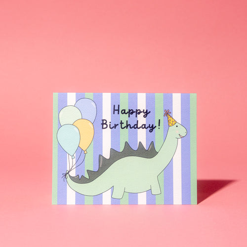 Birthday Dino Greeting Card