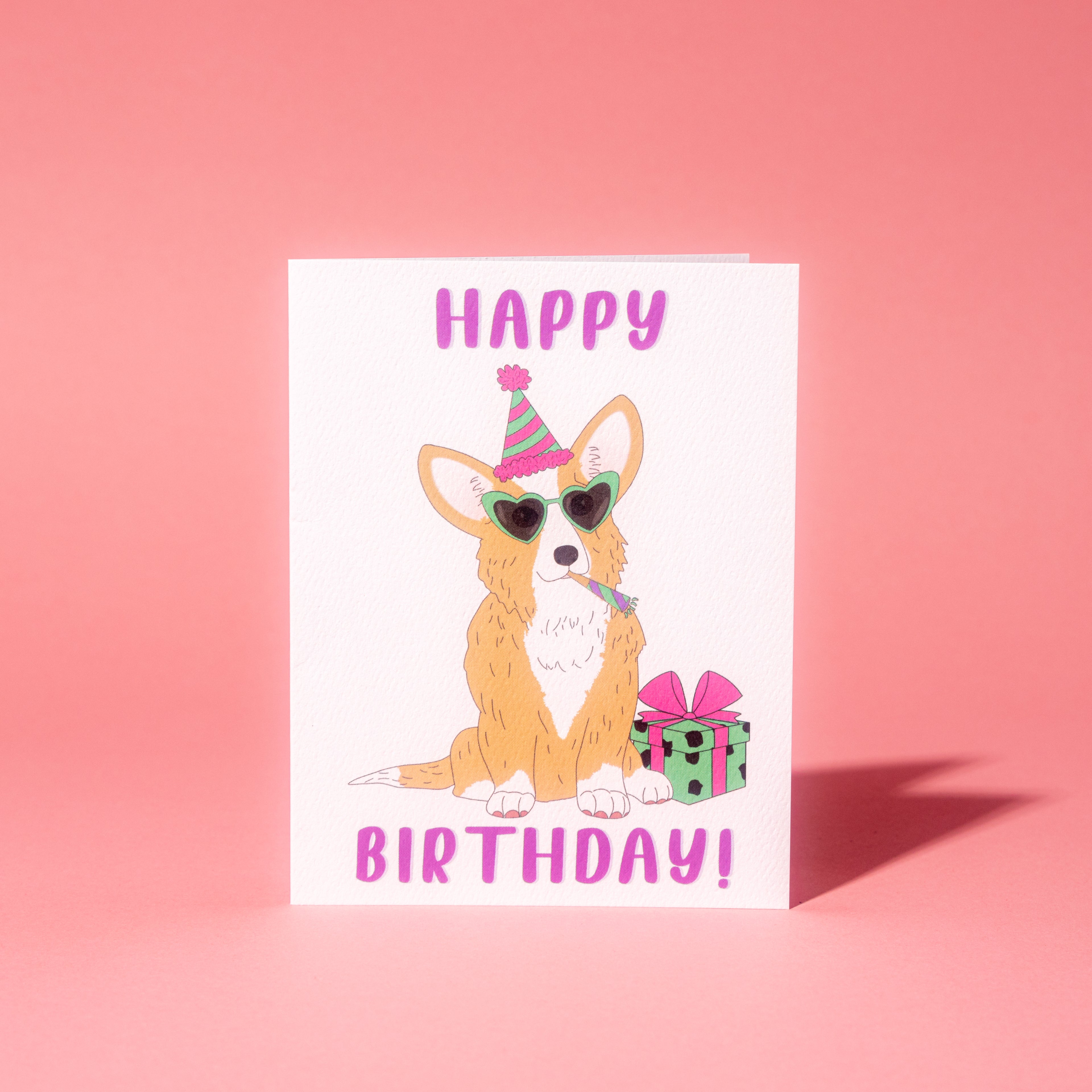 Birthday Dog Greeting Card