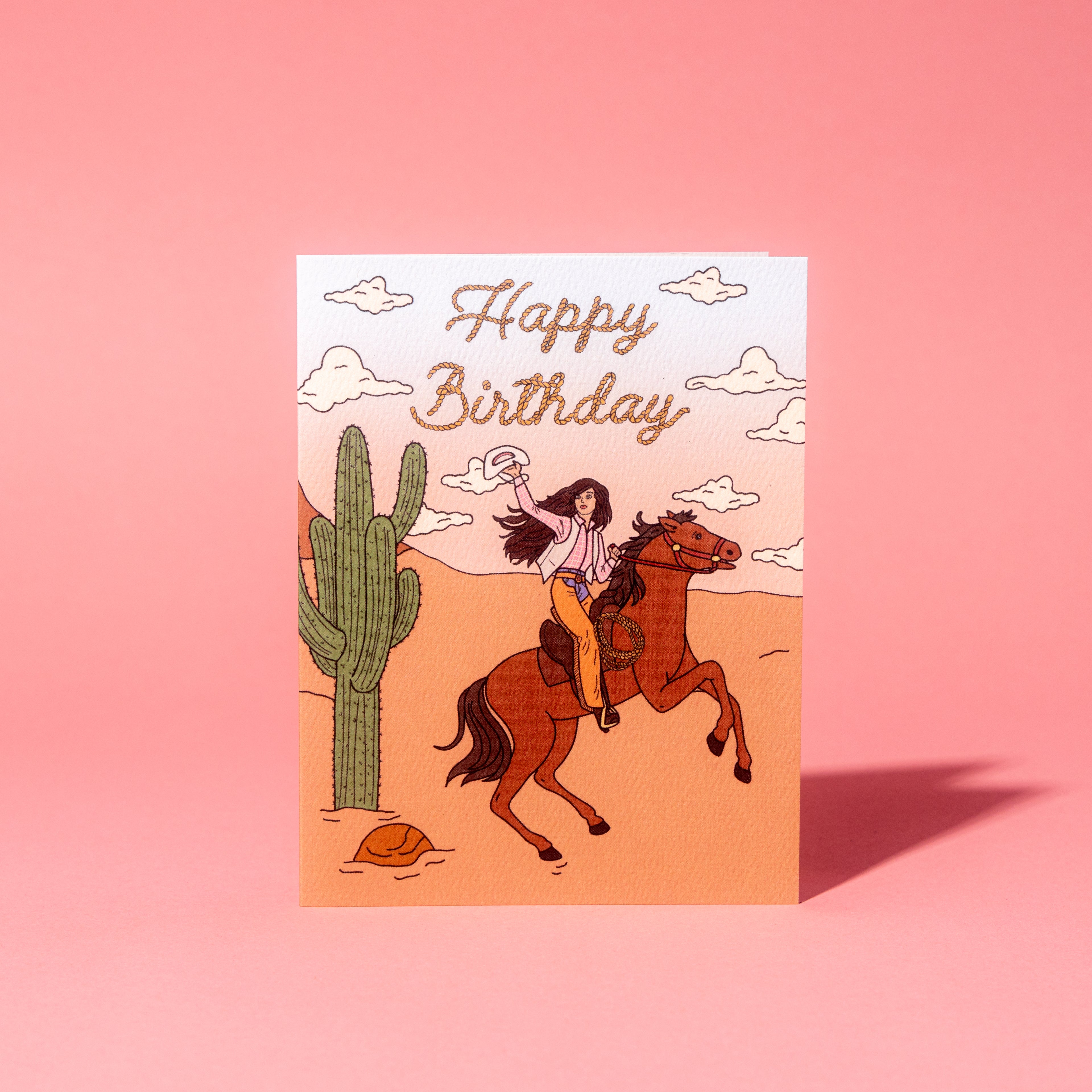 Rodeo Birthday Greeting Card