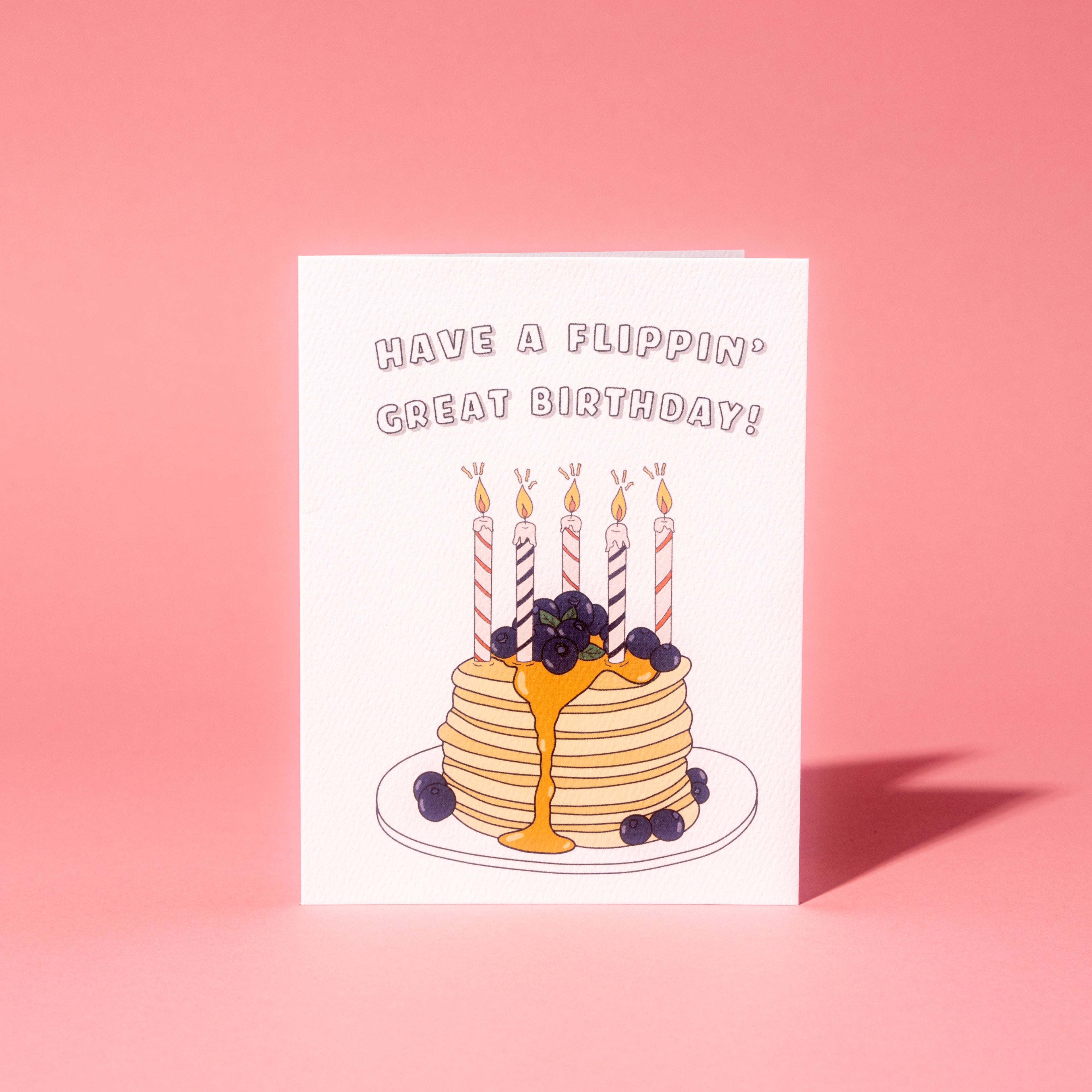 Flippin' Great Birthday Greeting Card