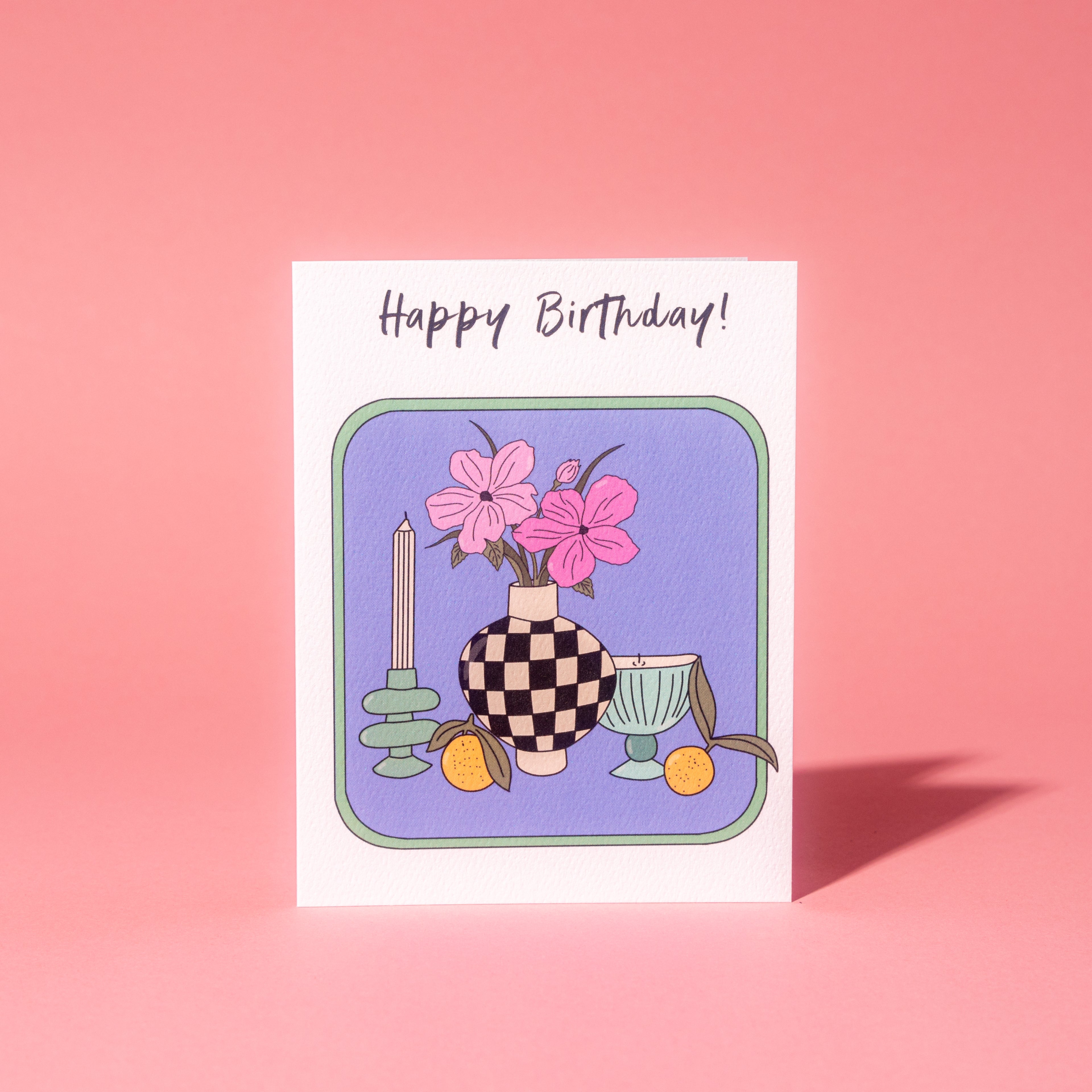 Birthday Still Life Greeting Card