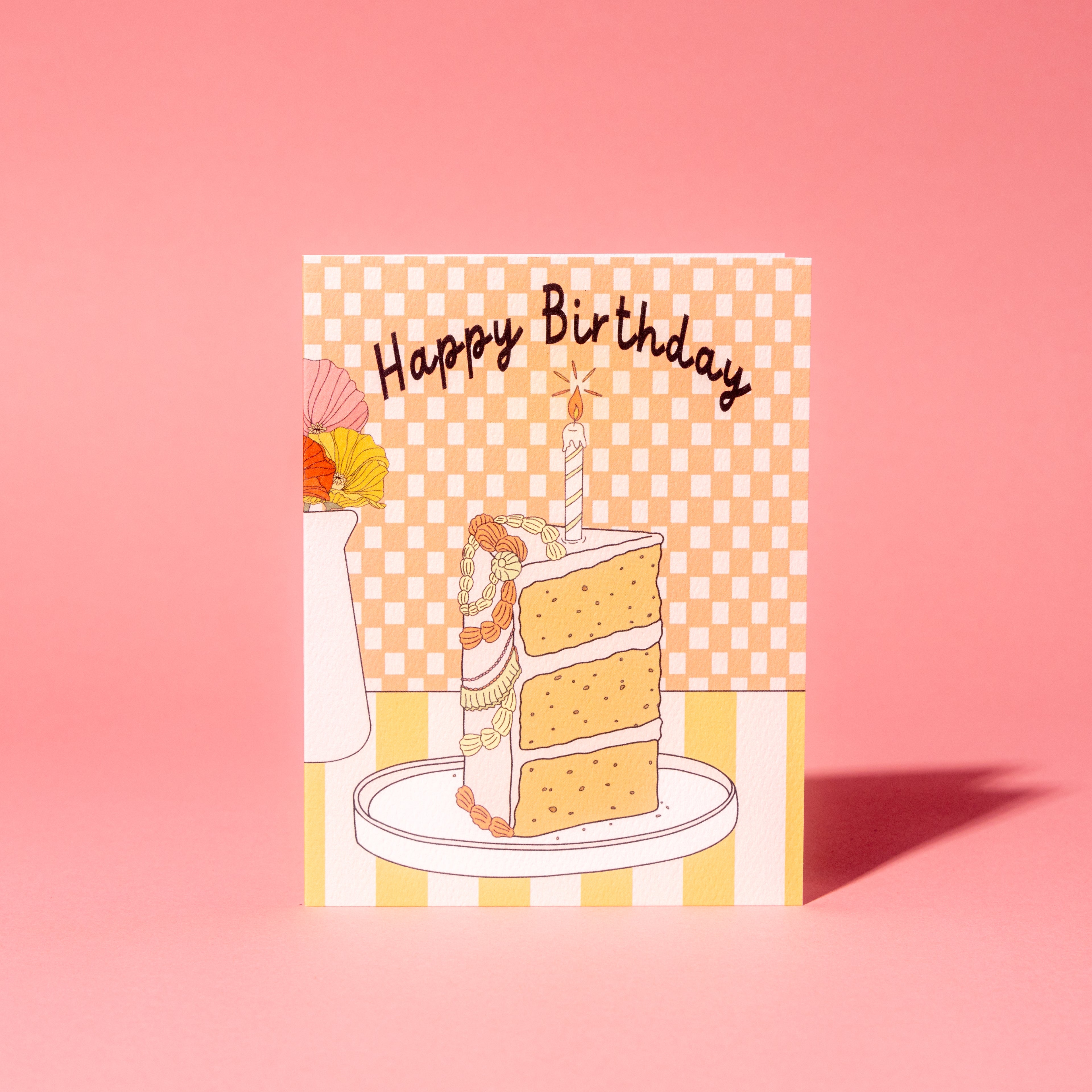 Slice Of Cake Greeting Card