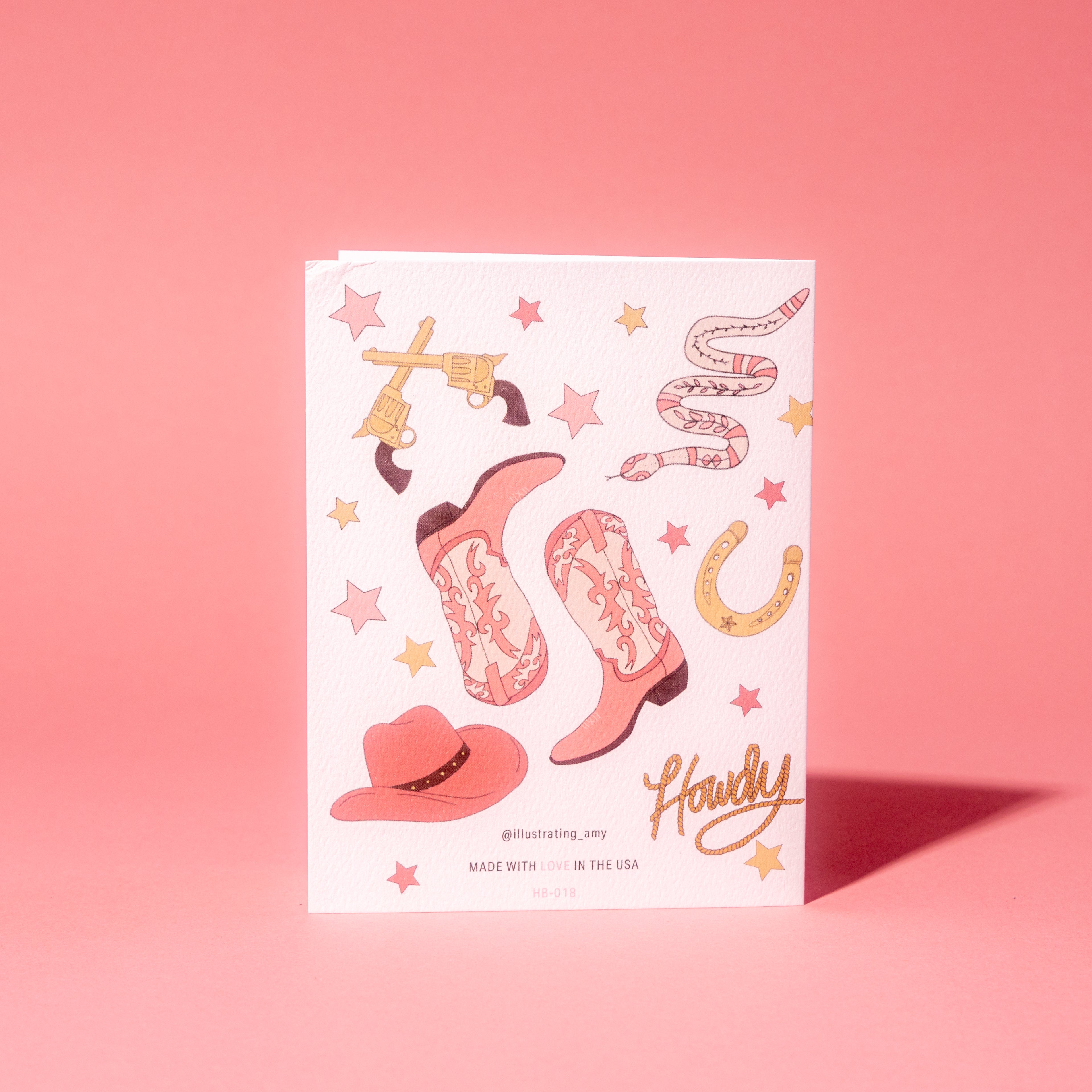 Happy Birthday Cowgirl Greeting Card