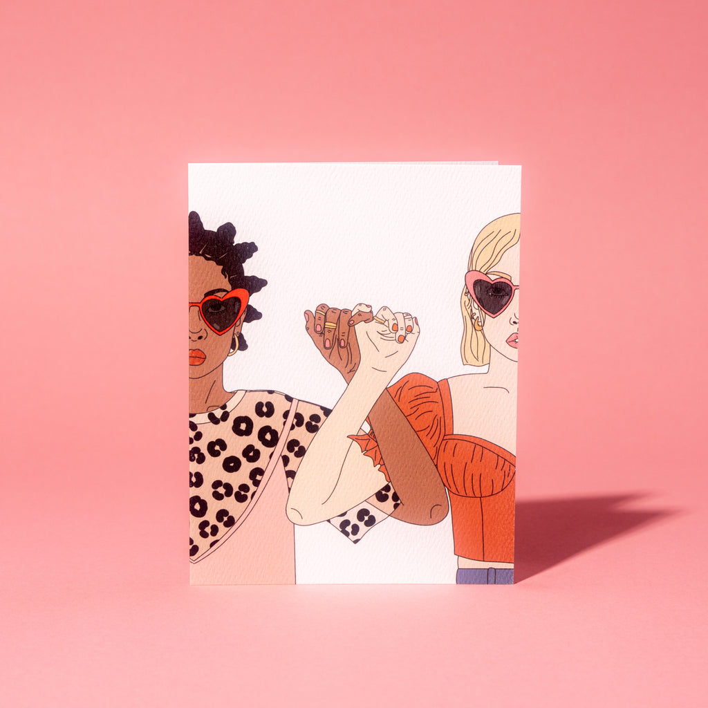 Pinky Promise Greeting Card