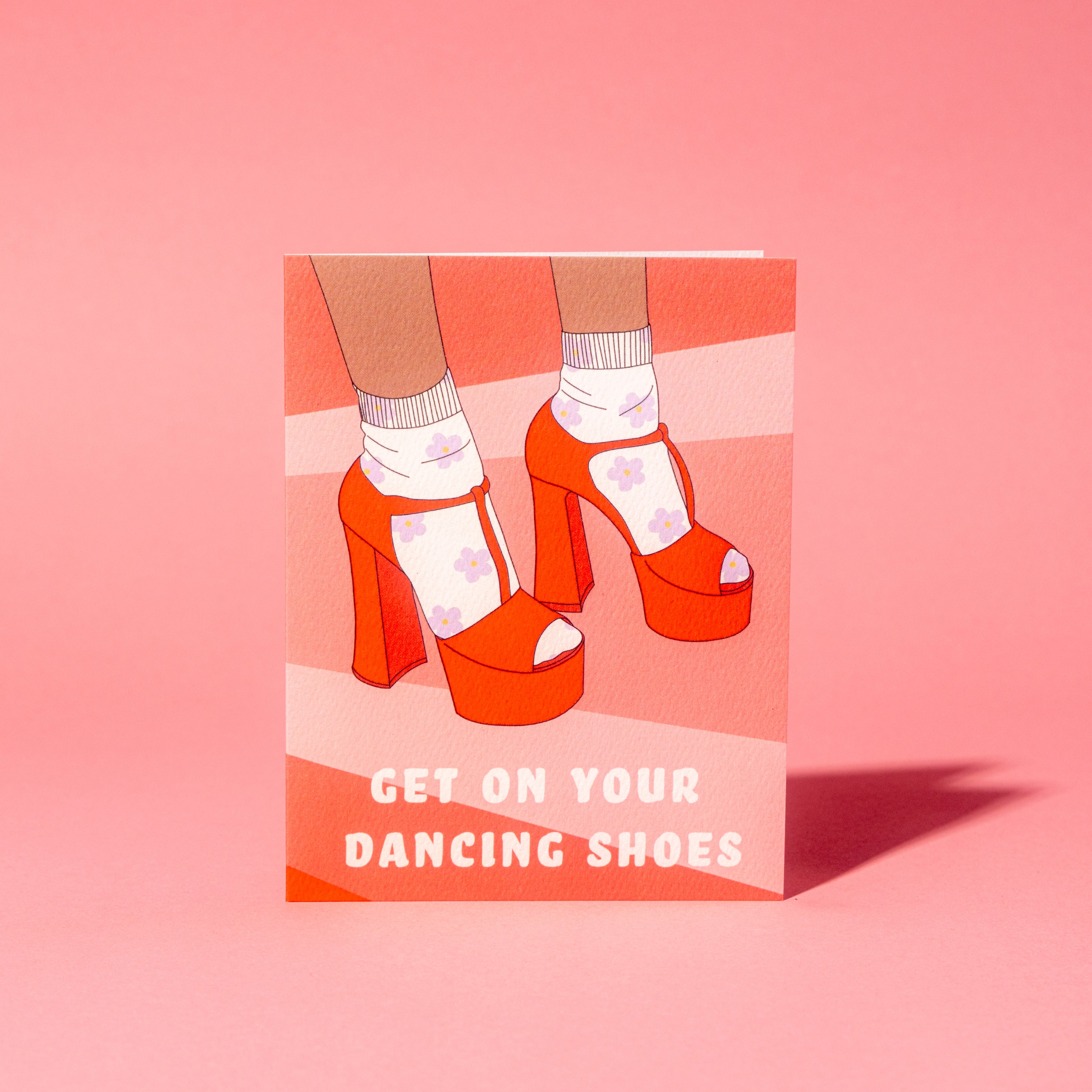 Dancing Shoes Greeting Card