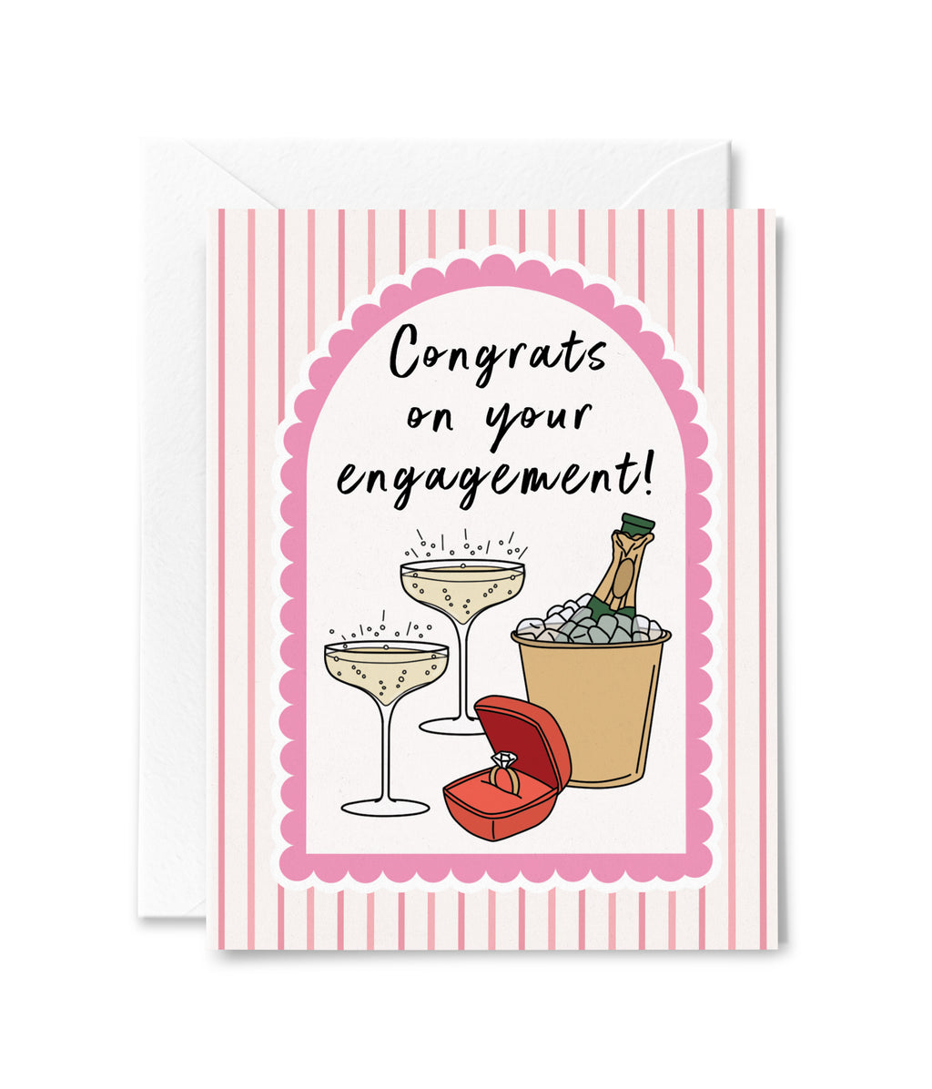 Congrats On Your Engagement Card