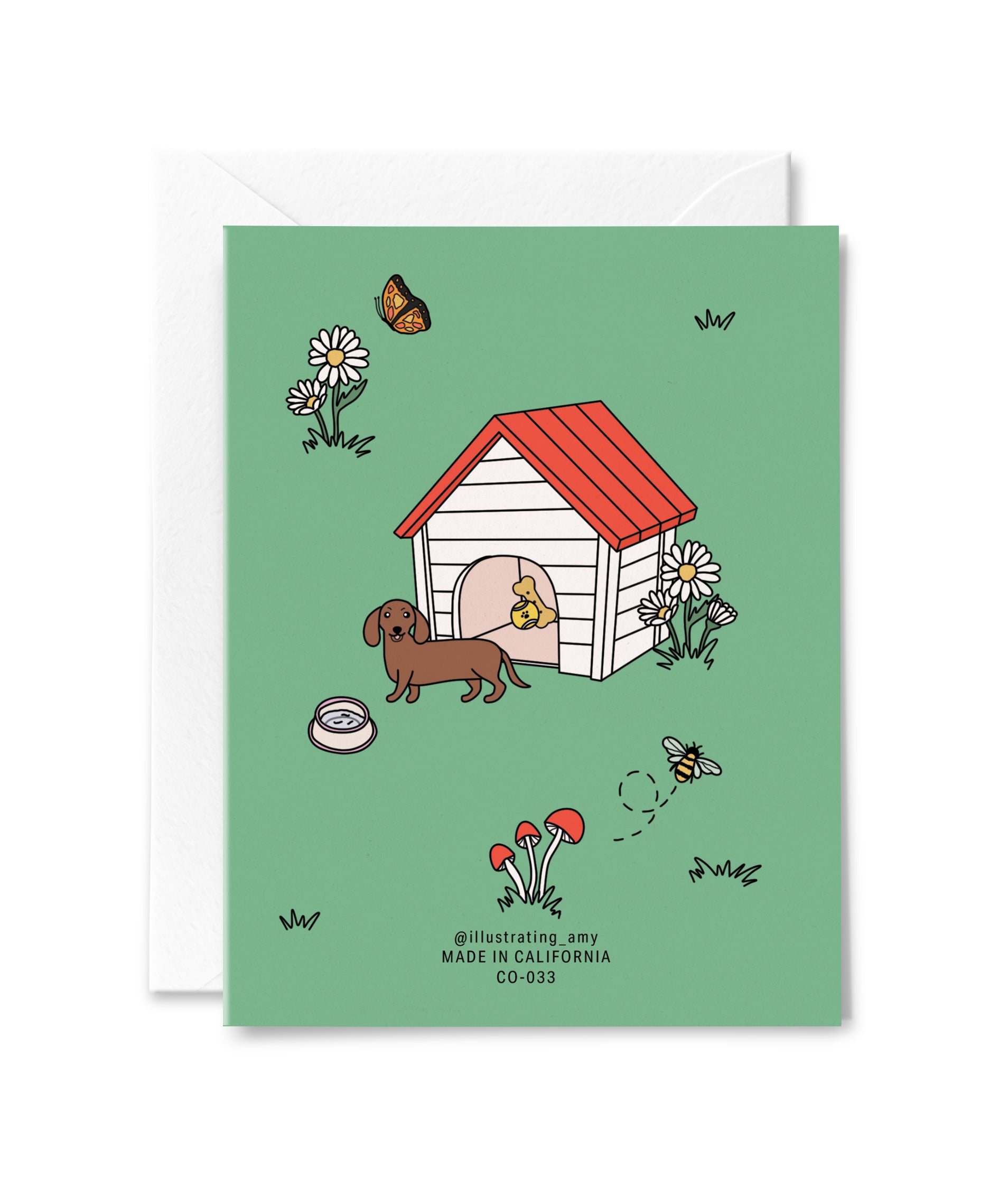 Home Is Where the Dog Is Greeting Card