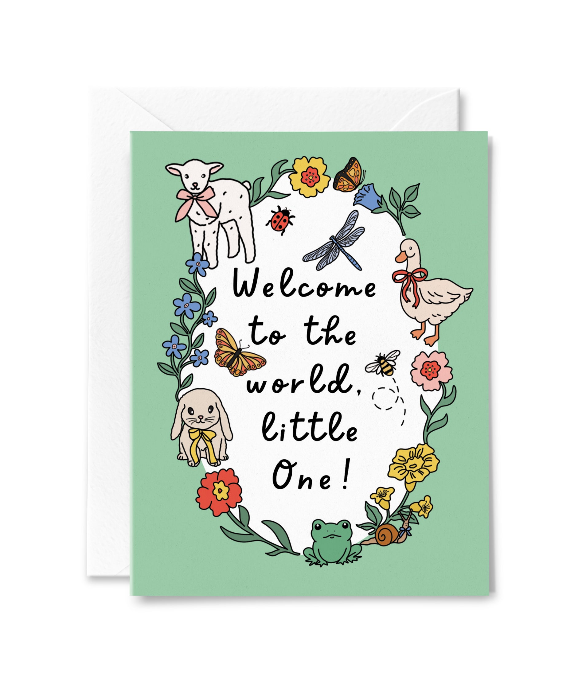 Welcome To The World Card