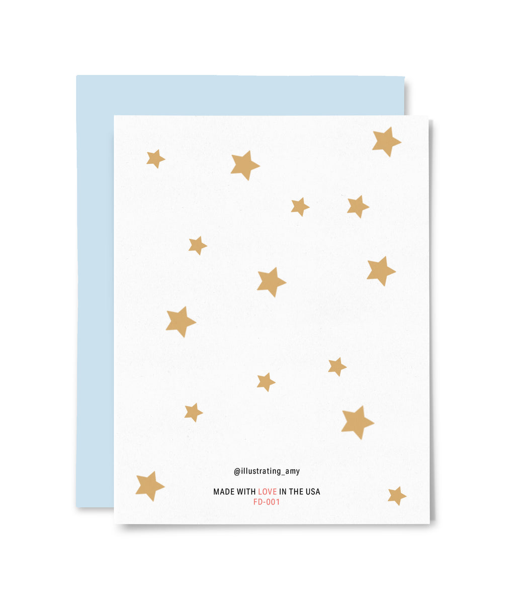 Dad Rosette Greeting Card