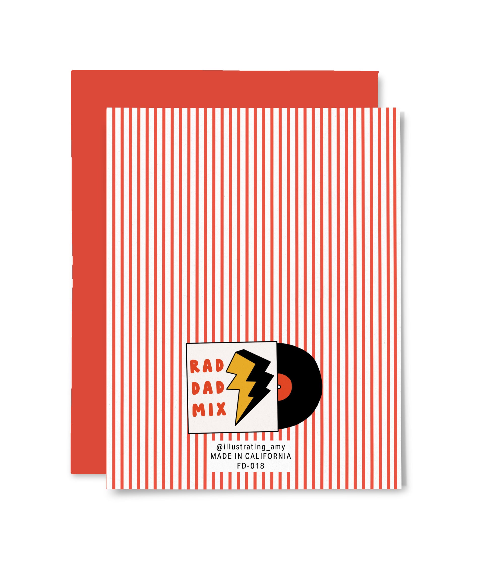 For The Record Father's Day Card