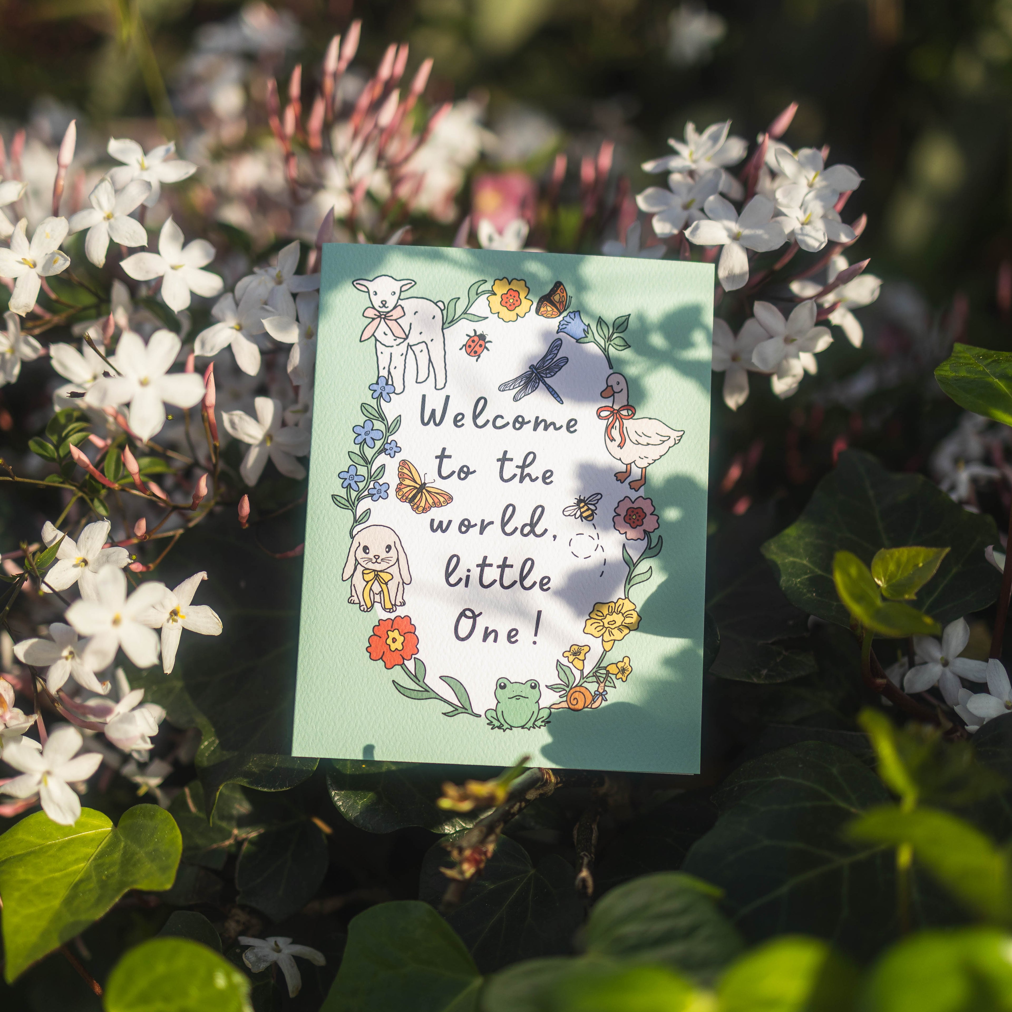 Welcome To The World Card