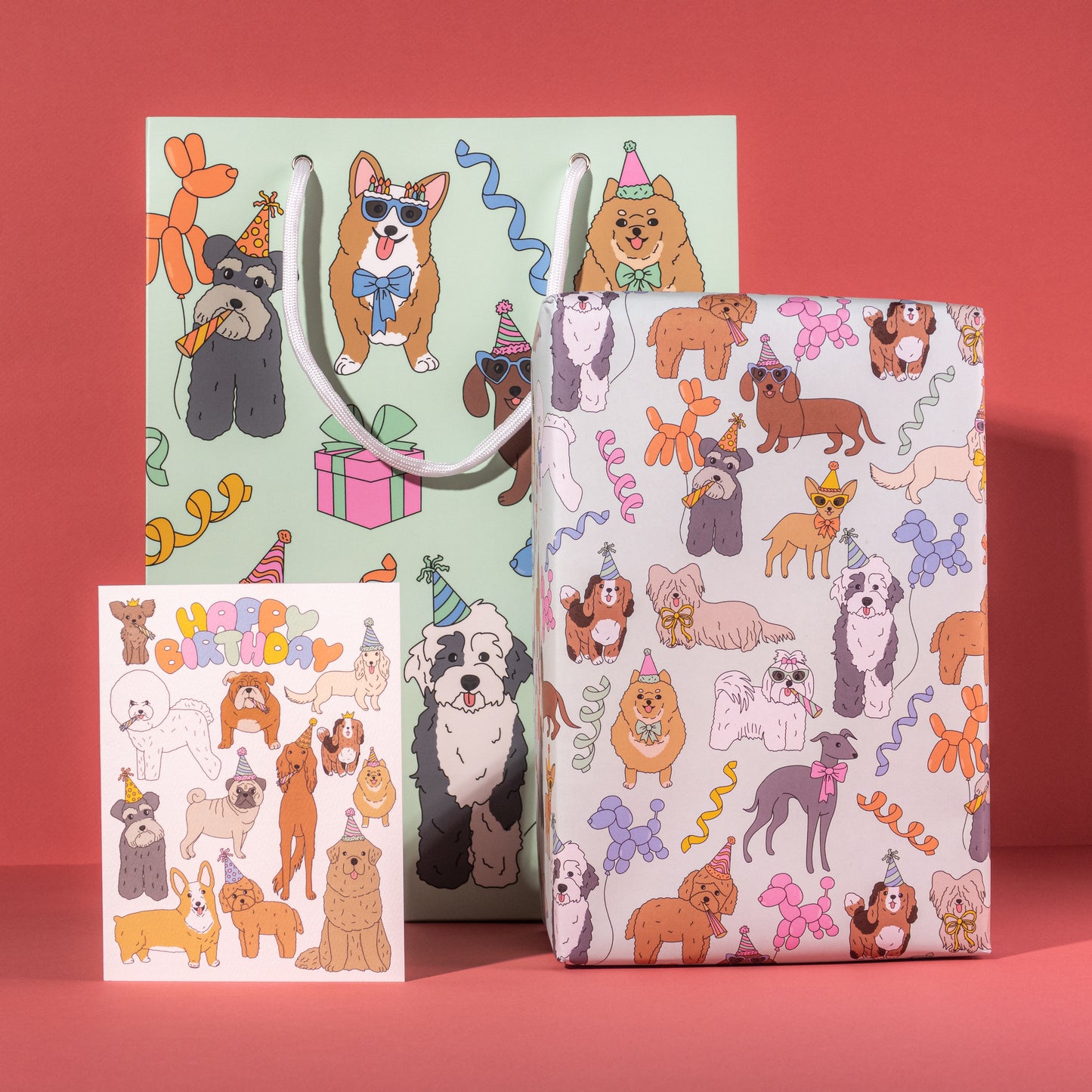 Birthday Dogs Gift Bag