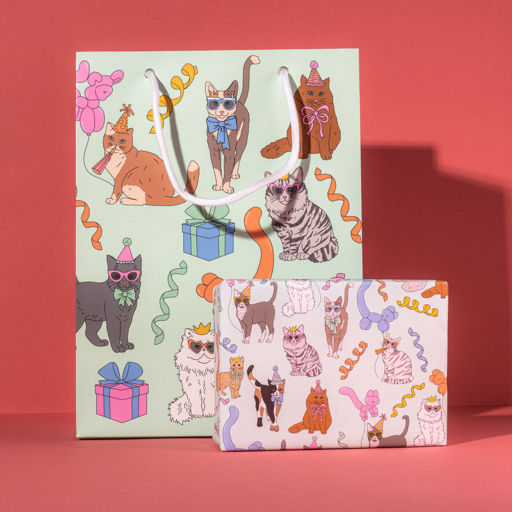 Birthday Cats Gift Bag