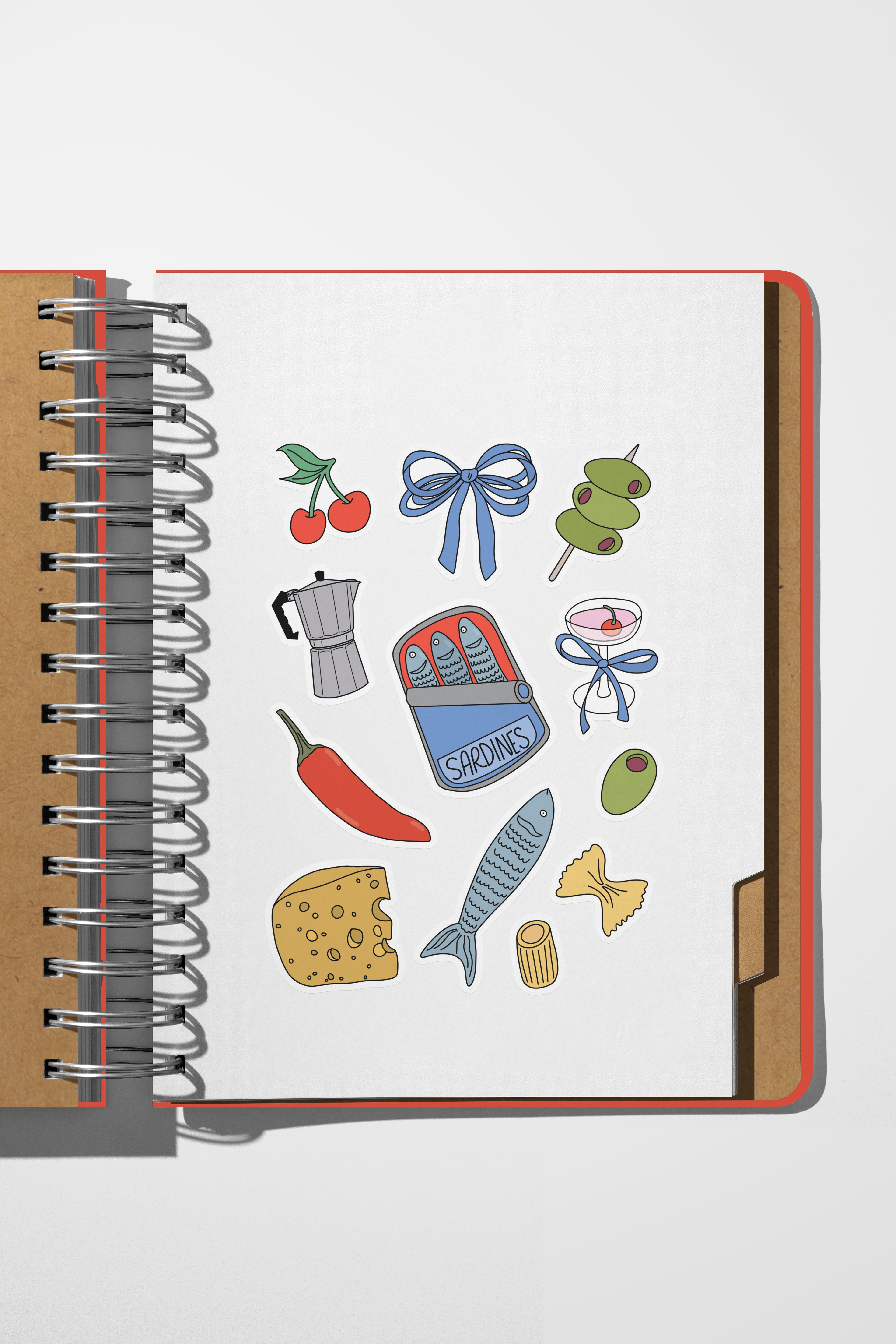 Girl Dinner Sticker Sheets