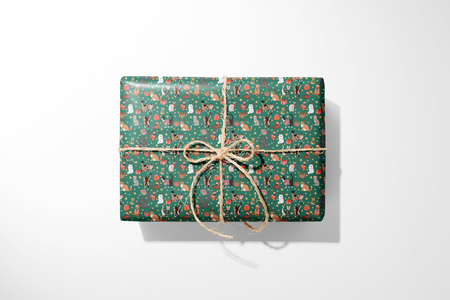 Holiday Cats Gift Wrap Rolls