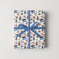 Snowboarding Holidays Dogs Gift Wrap Rolls