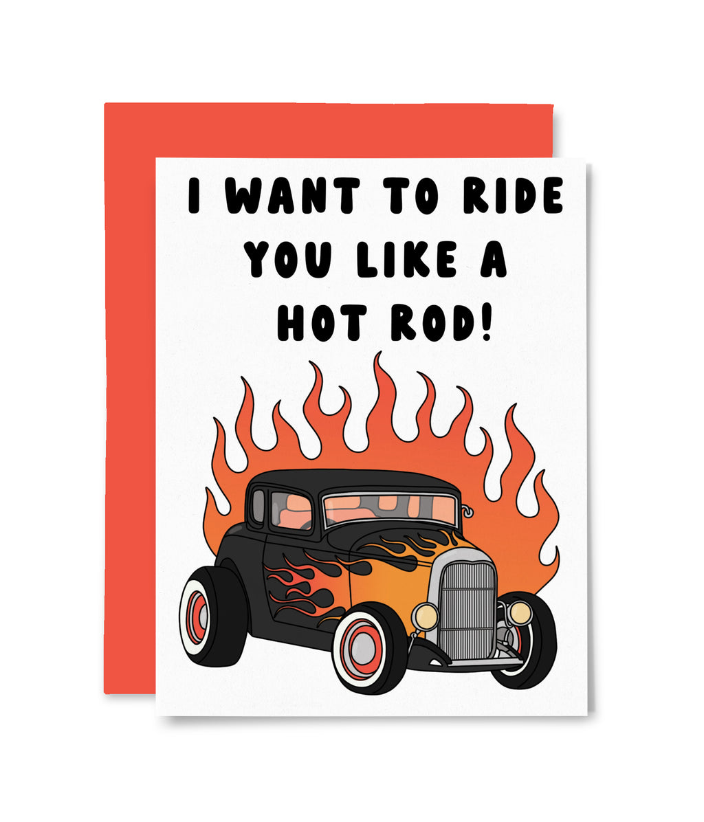 Hot Rod Love Card