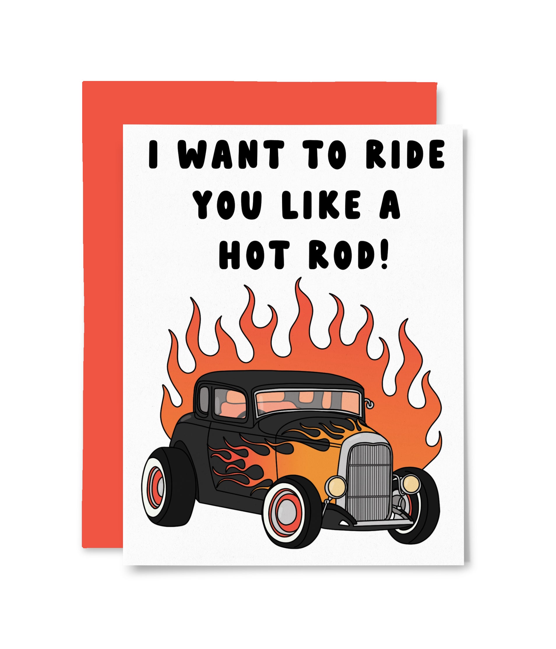 Hot Rod Love Card