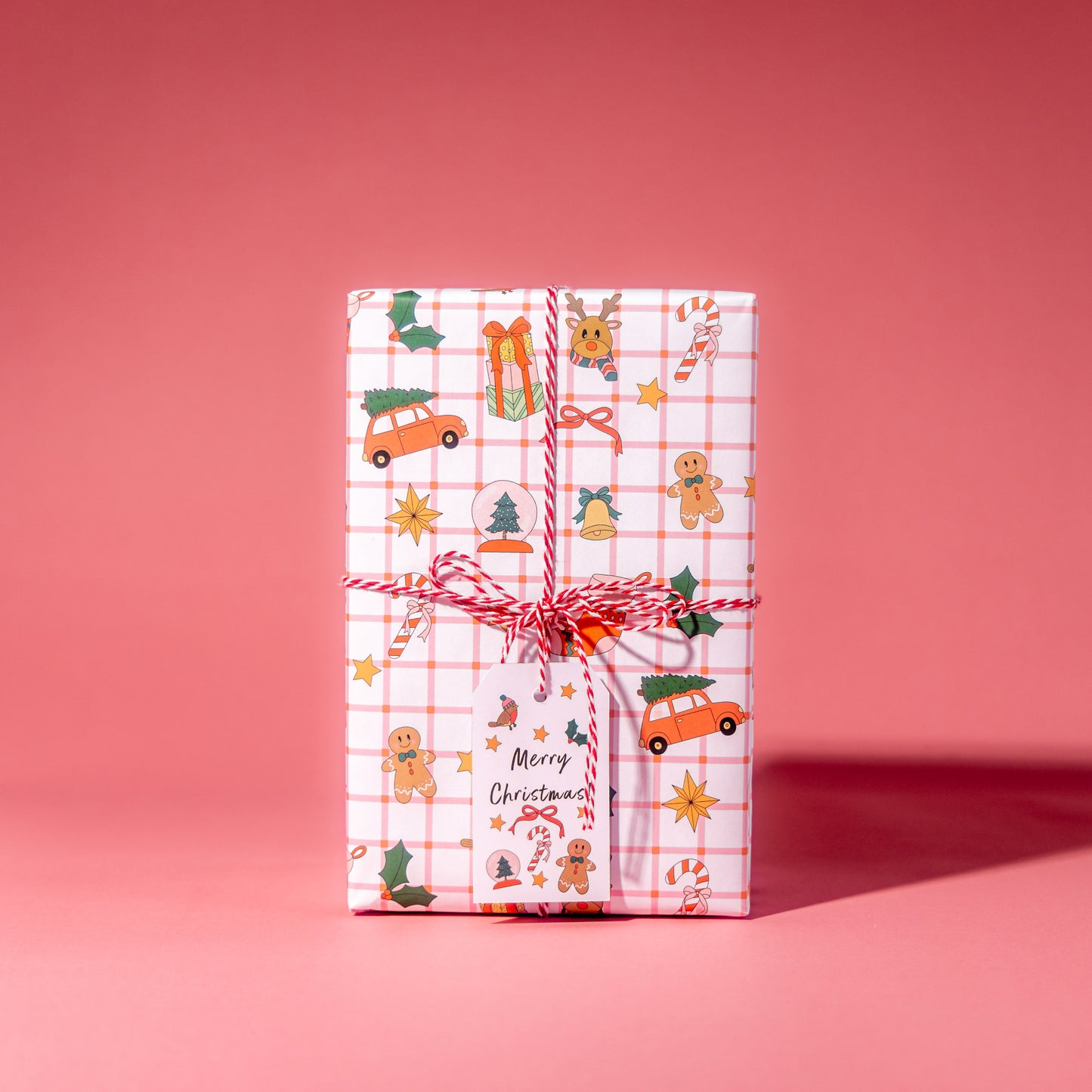 Christmas Icons Gift Wrap Rolls