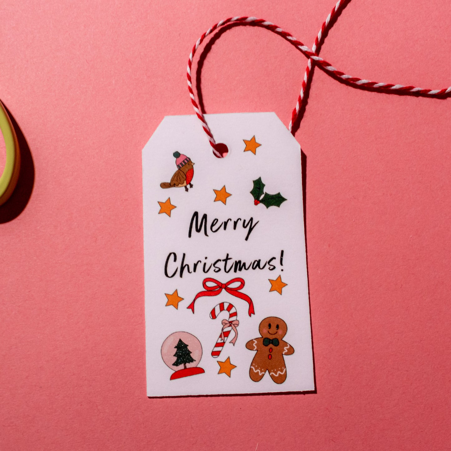 Christmas Icons Gift Tags - Pack of 10