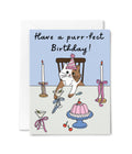Purr-fect Birthday Card