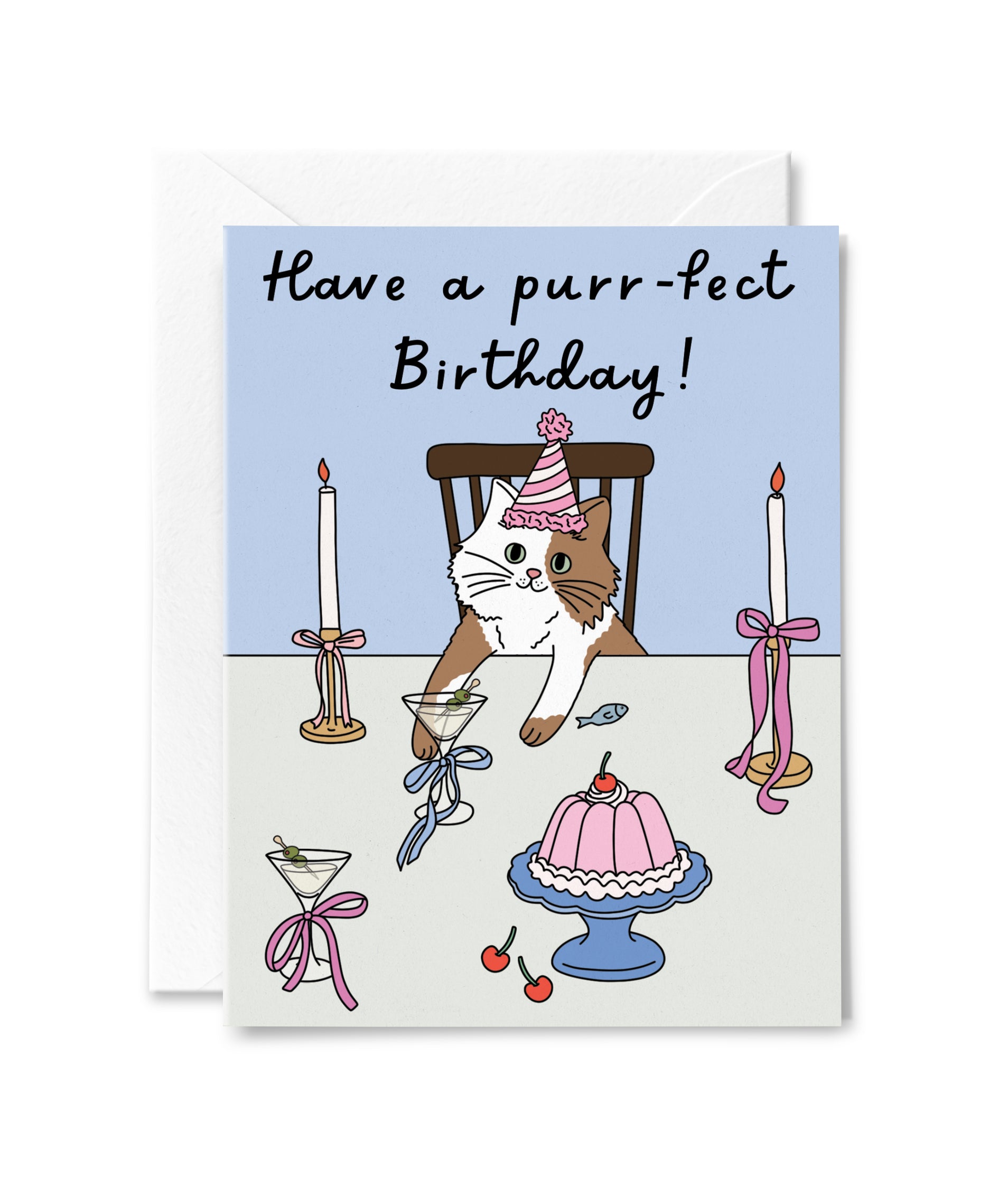 Purr-fect Birthday Card