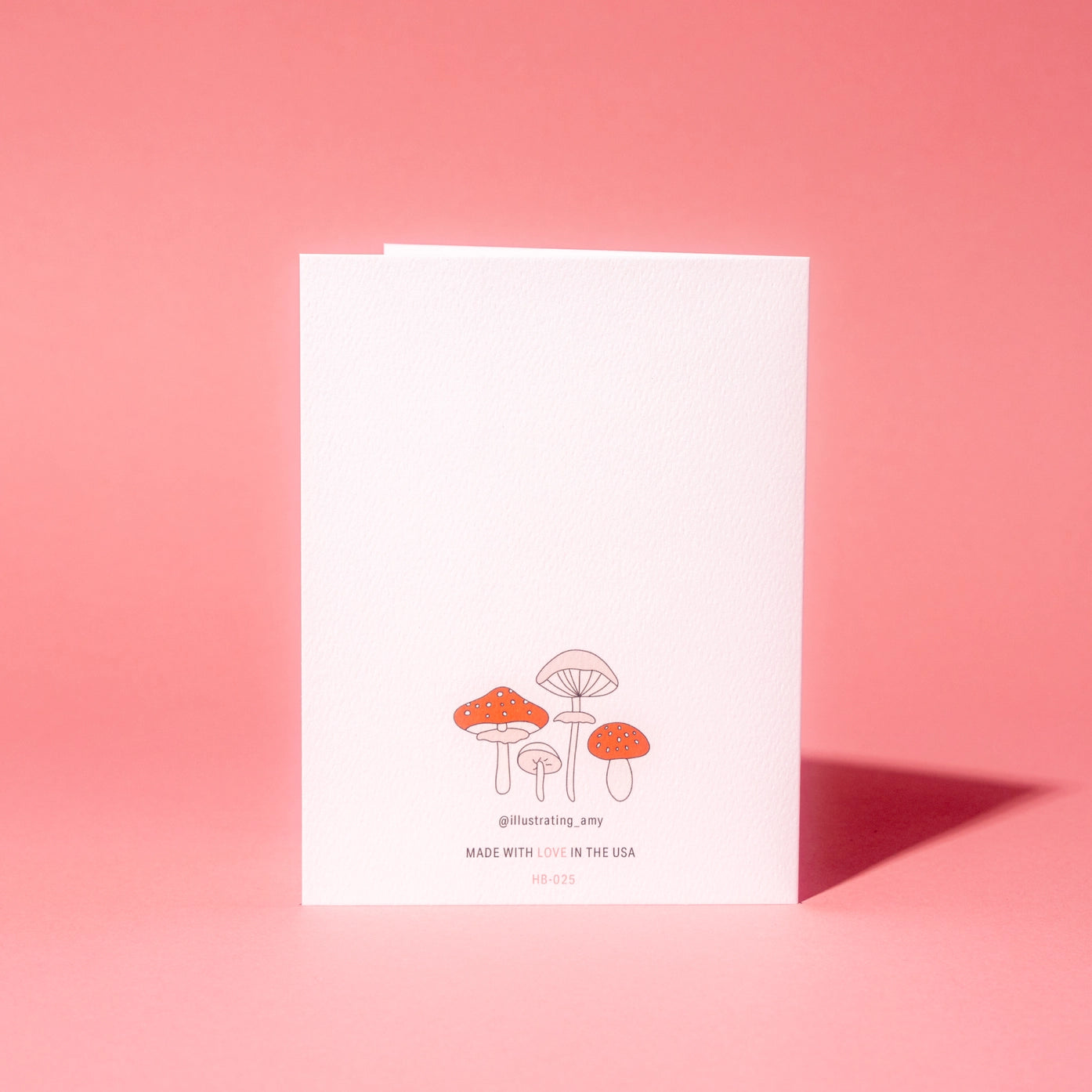 Mushroom Skating Greeting Card