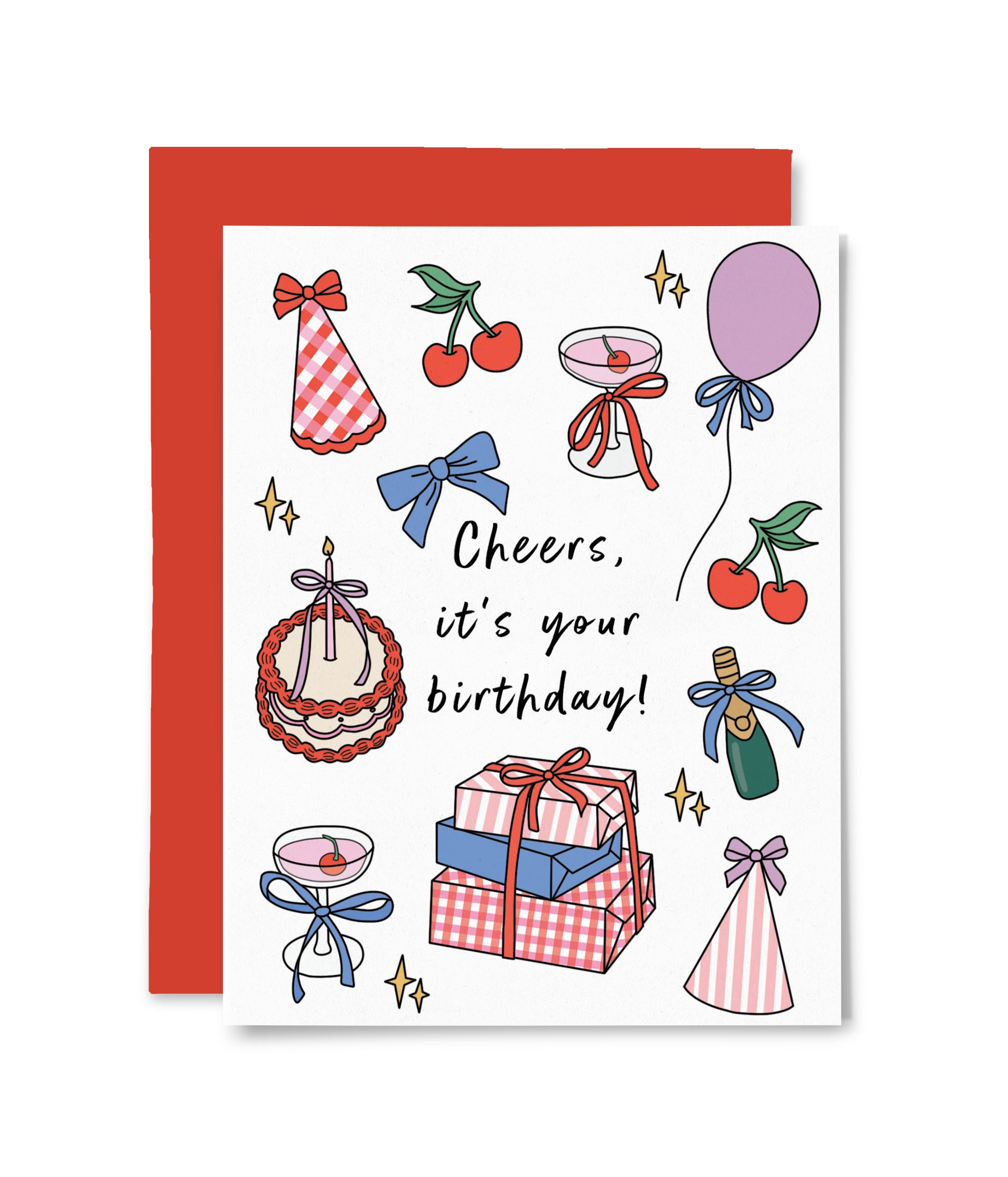 Cheers, its your Birthday Greeting Card