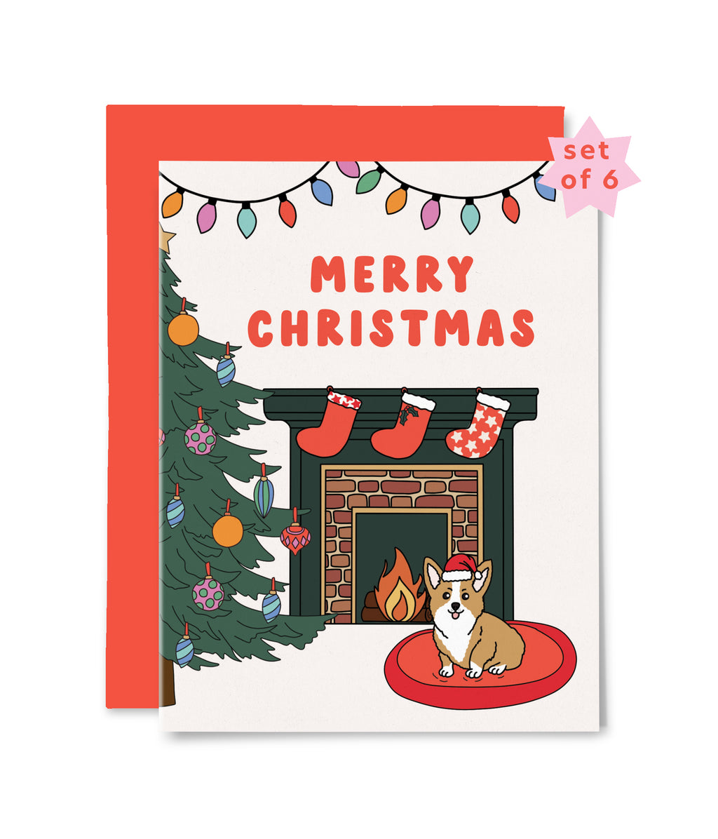 Merry Christmas Fireplace - Boxed Set